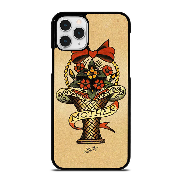 SAILOR JERRY FLOWER BOUQUET MOTHER iPhone 11 Pro Case Cover