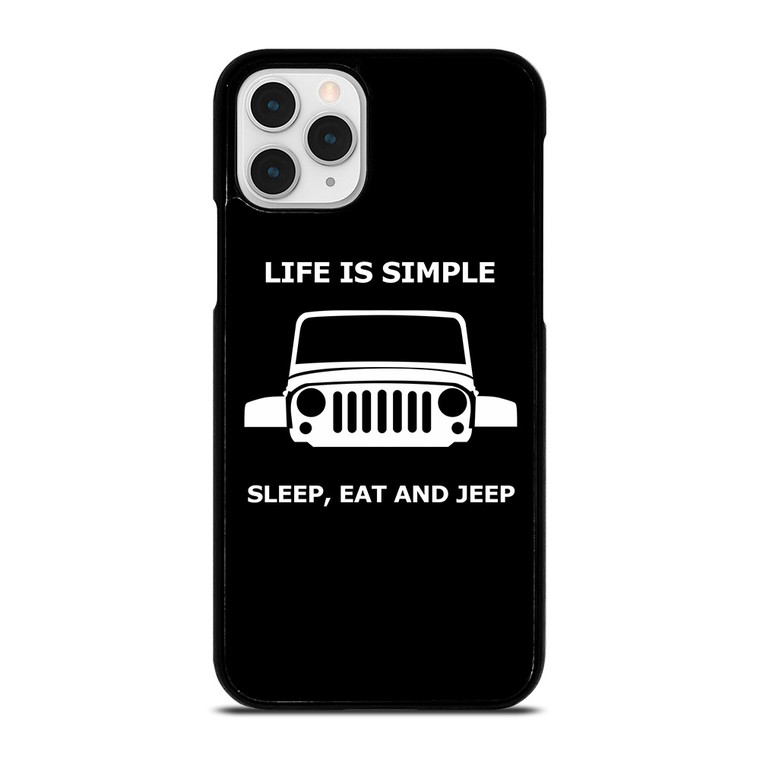 SLEEP EAT AND JEEP iPhone 11 Pro Case Cover