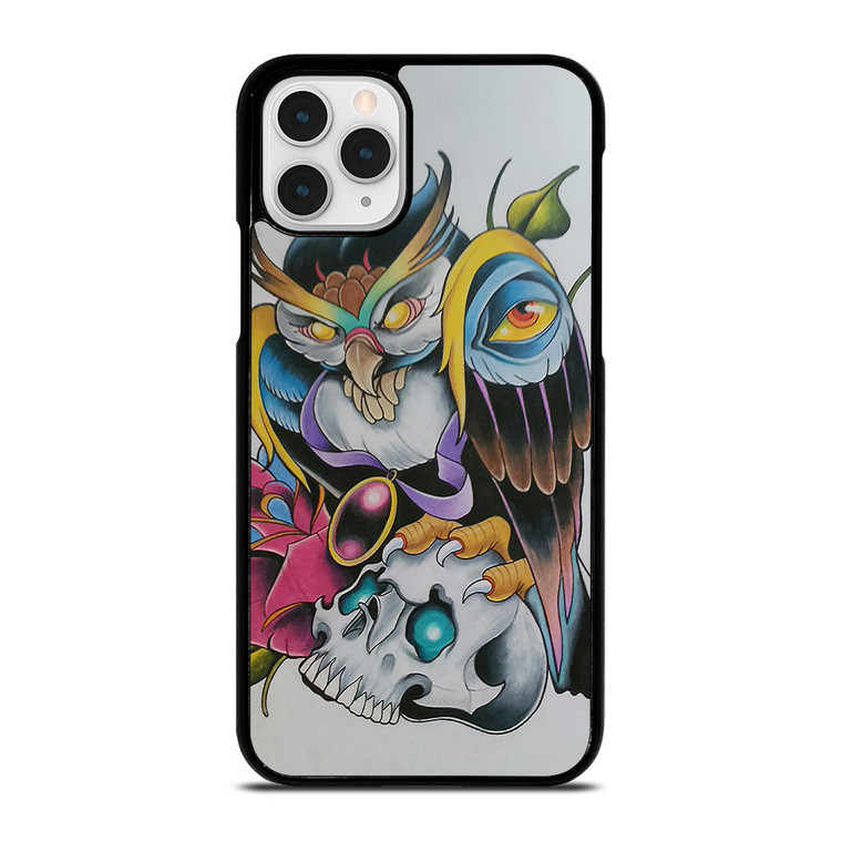 SUGAR SCHOOL OWL TATTOO iPhone 11 Pro Case Cover