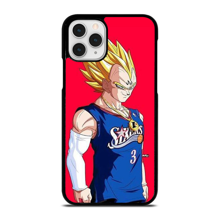 VEGETA DRAGON BALL PHILADELPHIA SIXERS iPhone 11 Pro Case Cover