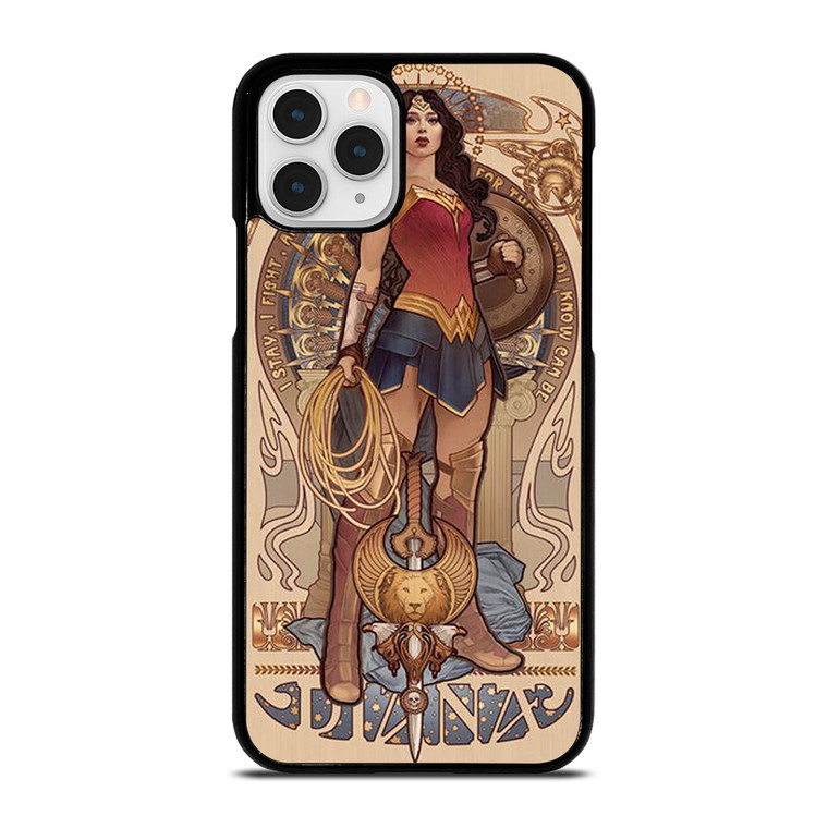 WONDER WOMAN DIANA ART iPhone 11 Pro Case Cover