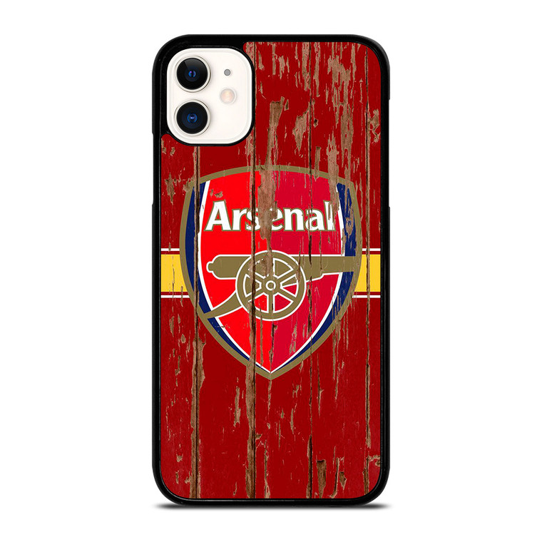 ARSENAL WOODEN LOGO iPhone 11 Case Cover