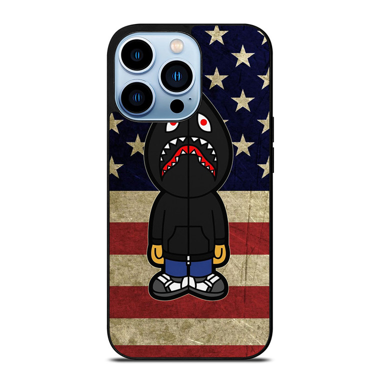 BAPE CAMO SHARK AMERICA iPhone 13 Pro Max Case Cover