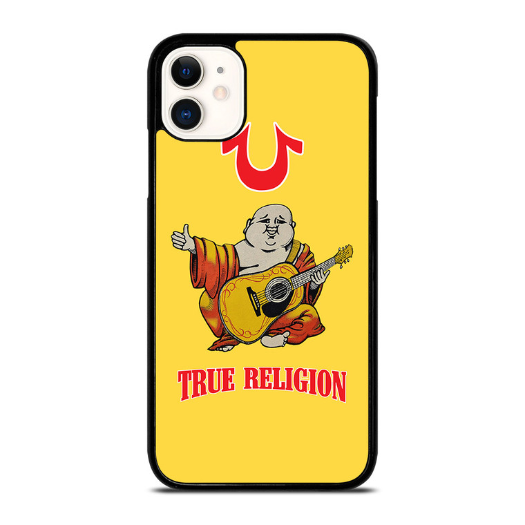 BIG BUDDHA TRUE RELIGION YELLOW iPhone 11 Case Cover