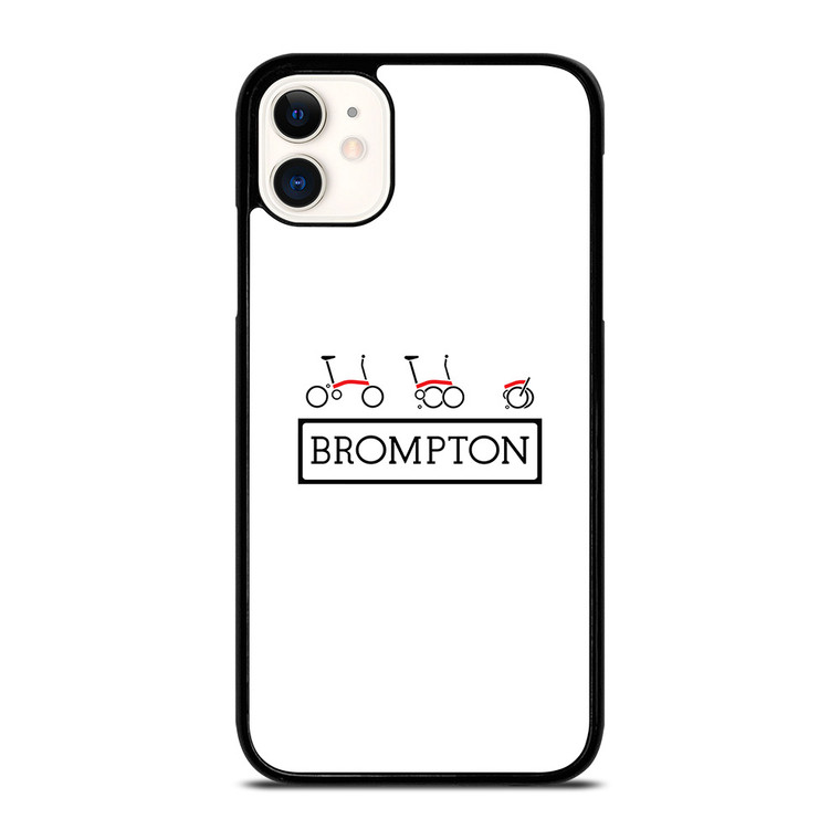 BROMPTON FOLDED BIKE LOGO 2 iPhone 11 Case Cover