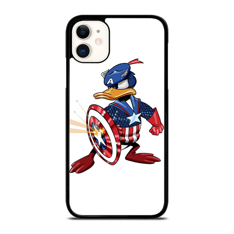 CAPTAIN AMERICA DAFFY DUCK 2 iPhone 11 Case Cover