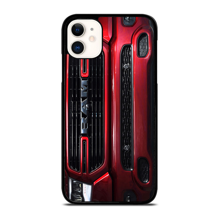 DODGE RAM TRUCK EMBLEM RED iPhone 11 Case Cover