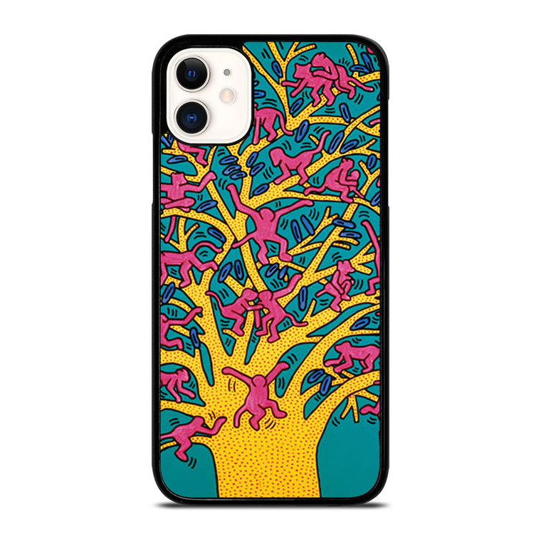KEITH HARING COLOR FULL TREE iPhone 11 Case Cover