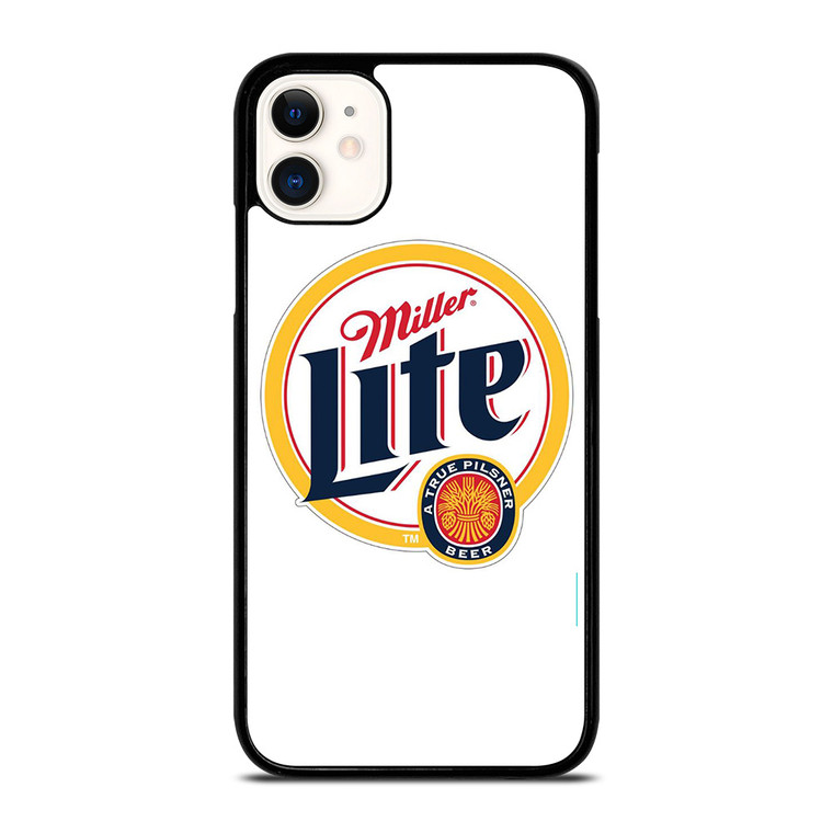 MILLER LITE TRUE PILSNER BEER LOGO iPhone 11 Case Cover
