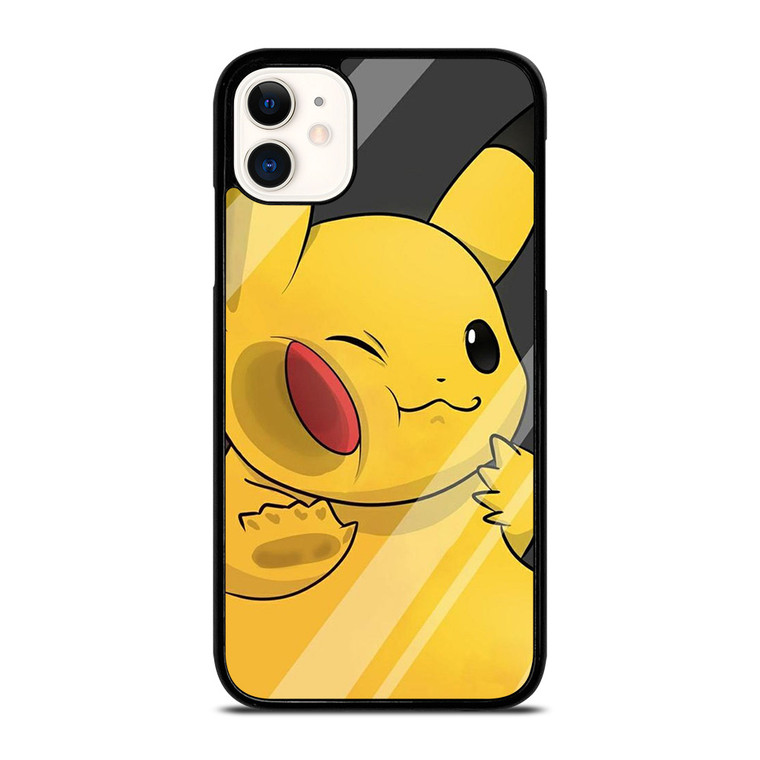 PIKACHU POKEMON CUTE iPhone 11 Case Cover