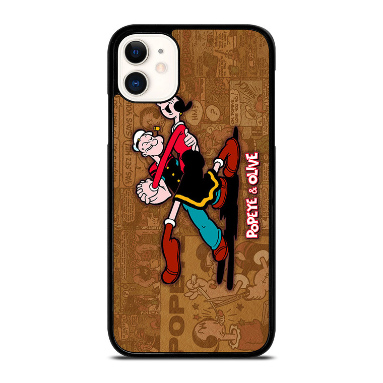 POPEYE AND OLIVE DANCE iPhone 11 Case Cover