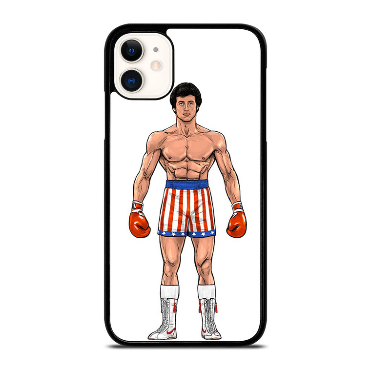 ROCKY BALBOA CARTOON iPhone 11 Case Cover