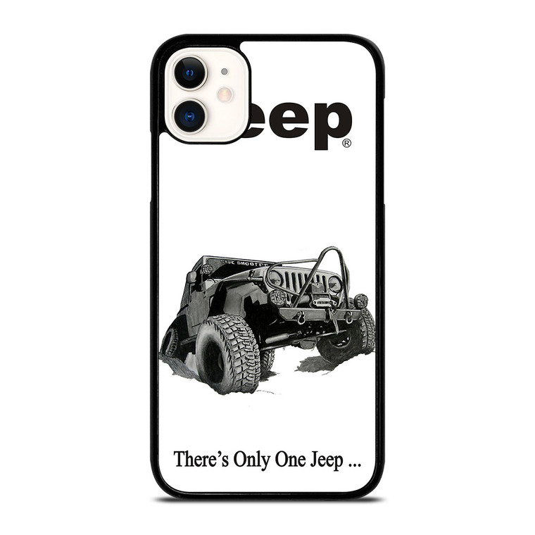 THERE'S ONLY ONE JEEP iPhone 11 Case Cover
