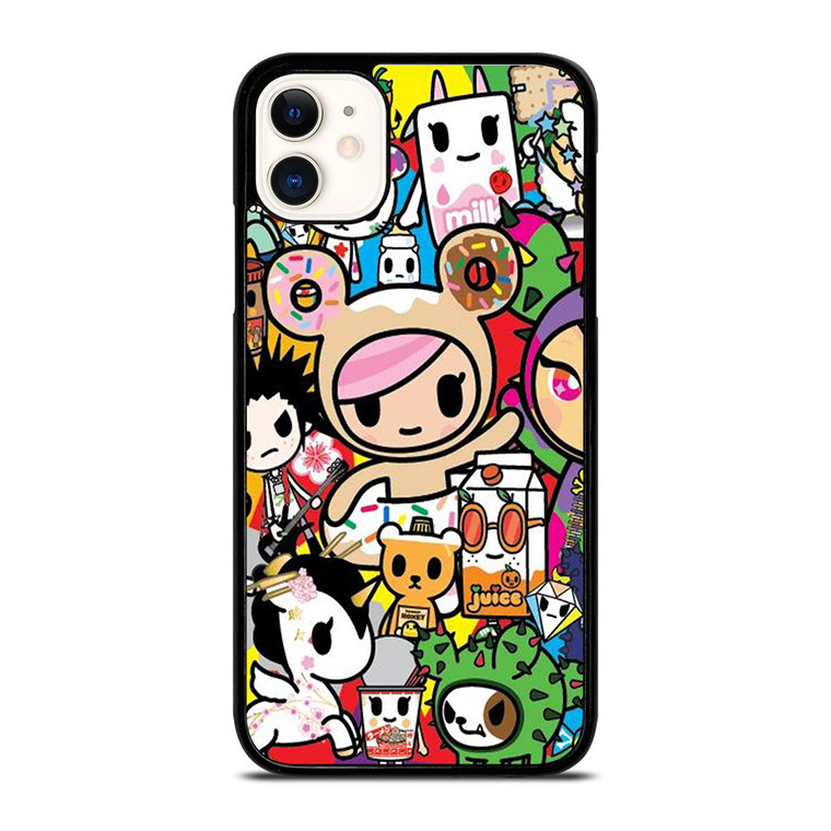 TOKIDOKI DONUTELLA AND FRIEND iPhone 11 Case Cover