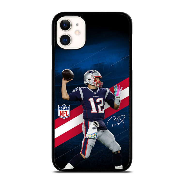 TOM BRADY NEW ENGLAND PATRIOT NFL iPhone 11 Case Cover