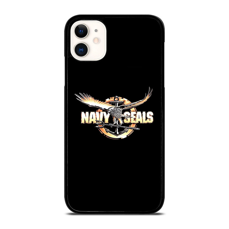 US NAVY SEALS GOLD SYMBOL iPhone 11 Case Cover