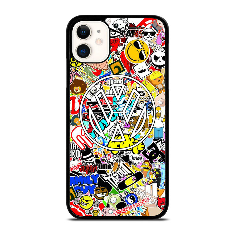 VW STICKER BOMB iPhone 11 Case Cover