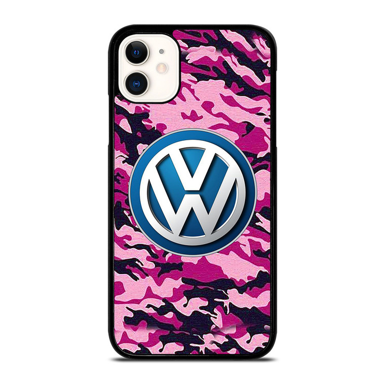 VW VOLKSWAGEN PINK CAMO iPhone 11 Case Cover