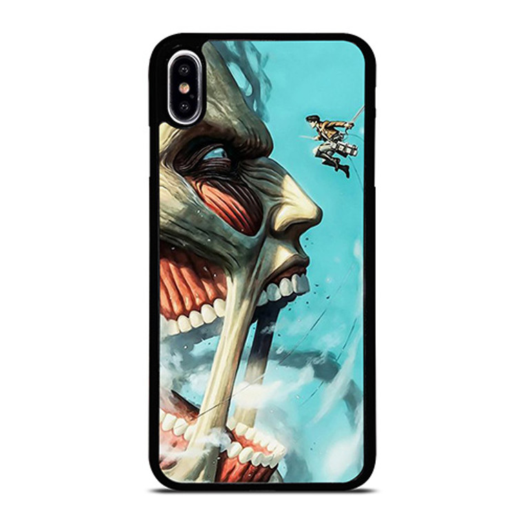 ATTACK ON TITAN COLOSSAL HEAD iPhone XS Max Case Cover