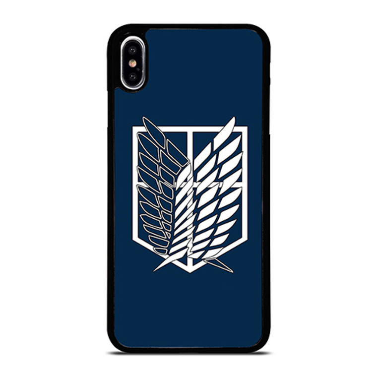 ATTACK ON TITAN SYMBOL WINGS OF FREEDOM iPhone XS Max Case Cover