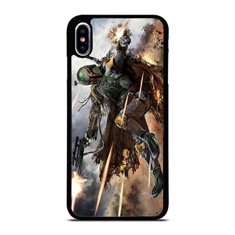 BOBA FETT STAR WARS 2 iPhone XS Max Case Cover