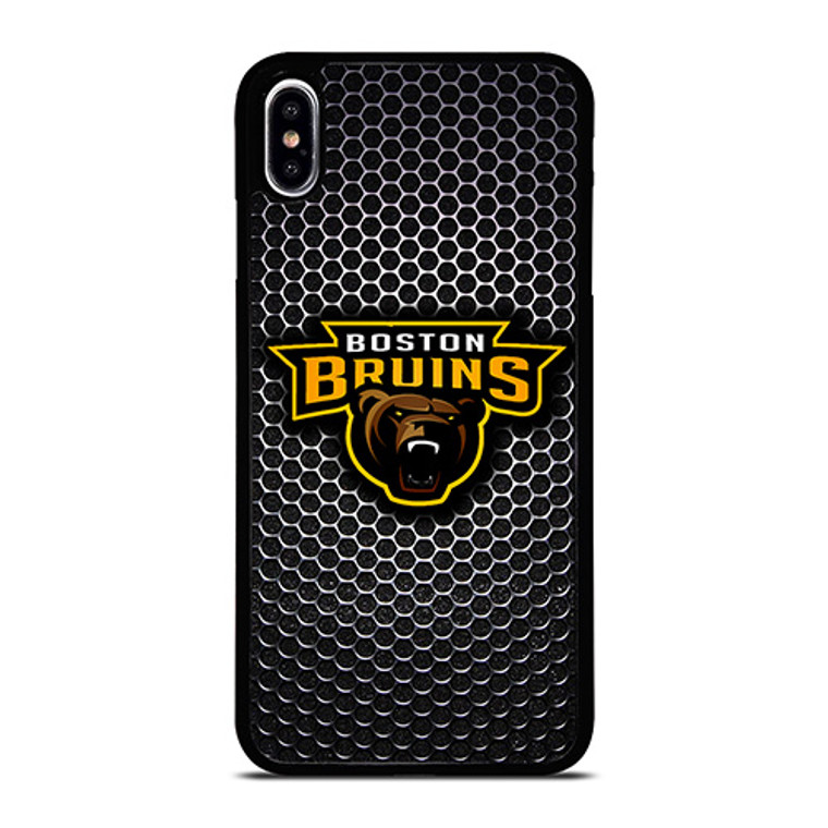 BOSTON BRUINS METAL MASCOT iPhone XS Max Case Cover