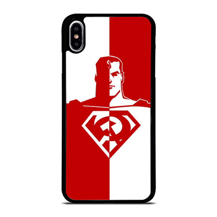 DC SUPERMAN RED SON ART iPhone XS Max Case Cover