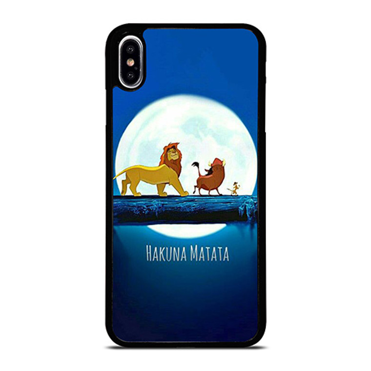 DISNEY HAKUNA MATATA LION KING iPhone XS Max Case Cover