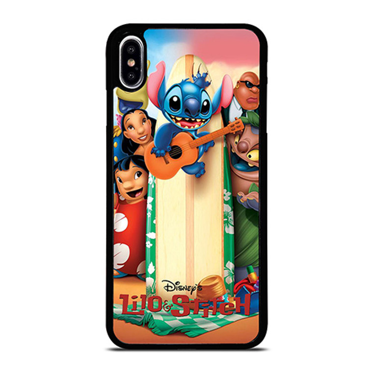 DISNEY LILO & STITCH CARTOON iPhone XS Max Case Cover