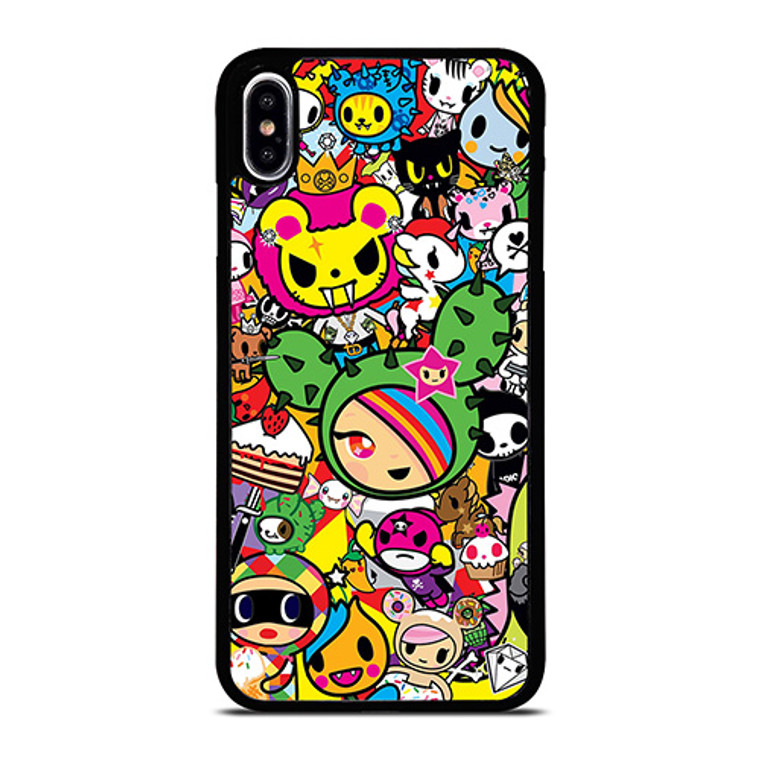 DONUTELLA UNICORNO TOKIDOKI COLLAGE iPhone XS Max Case Cover