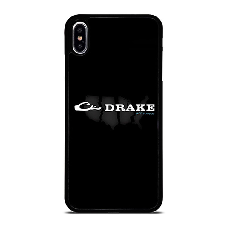DRAKE WATERFOWL BLACK LOGO iPhone XS Max Case Cover