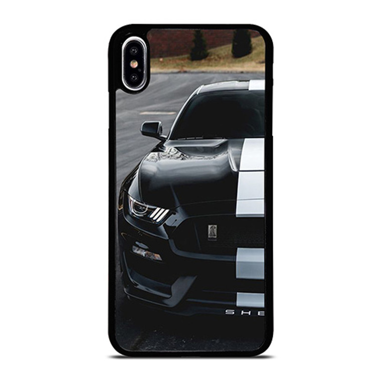 FORD MUSTANG SHELBY BLACK iPhone XS Max Case Cover