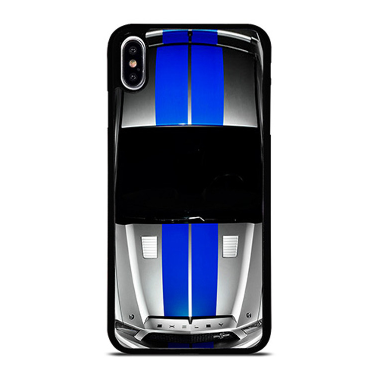 FORD SHELBY MUSTANG SILVER iPhone XS Max Case Cover