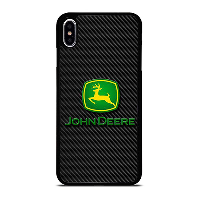 JOHN DEERE CARBON LOGO iPhone XS Max Case Cover