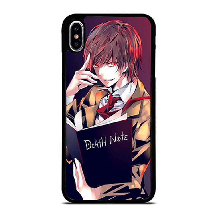LIGHT YAGAMI DEATH NOTE ANIME iPhone XS Max Case Cover