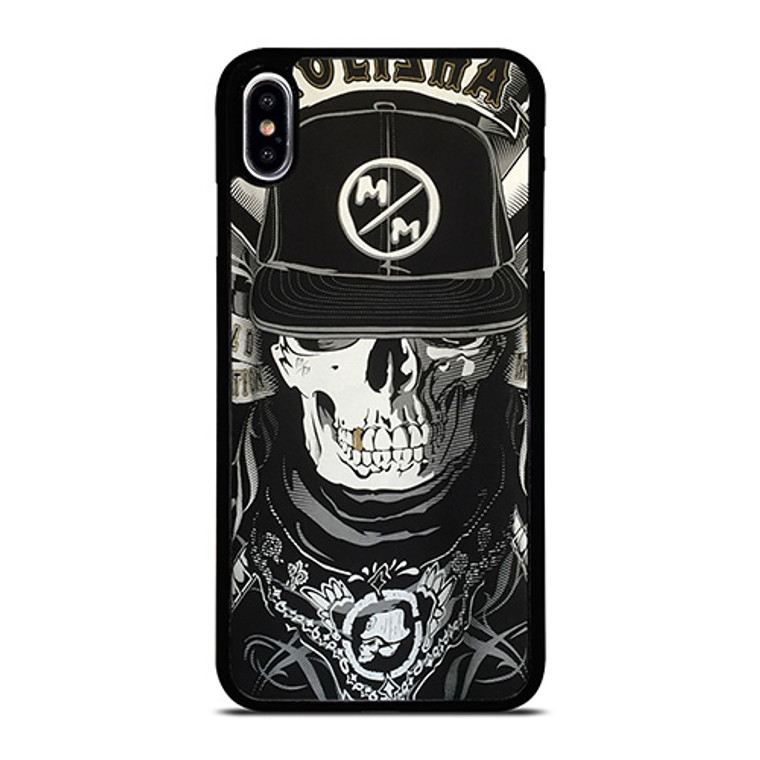 METAL MULISHA BLACK WHITE iPhone XS Max Case Cover