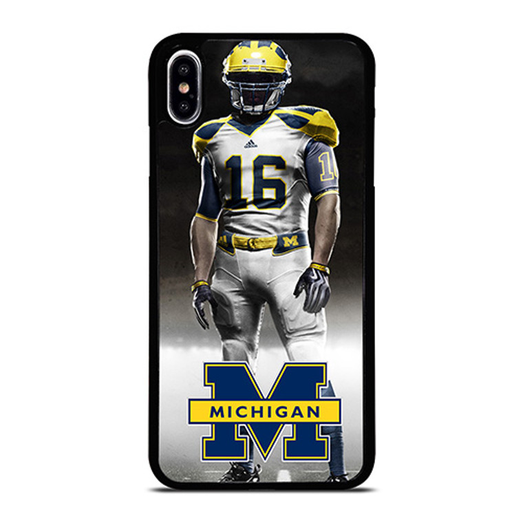 MICHIGAN WOLVERINES iPhone XS Max Case Cover