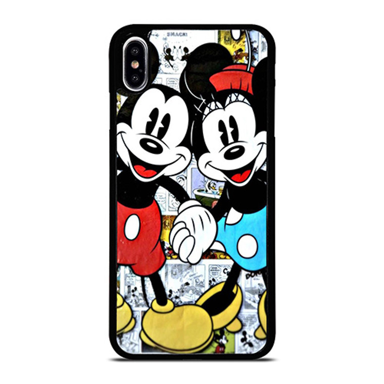 MICKEY AND MINNIE MOUSE DISNEY COMIC iPhone XS Max Case Cover