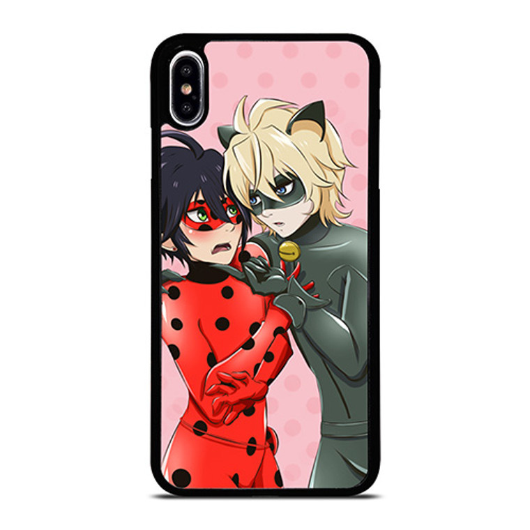 MIRACULOUS LADYBUG CAT ANIME iPhone XS Max Case Cover