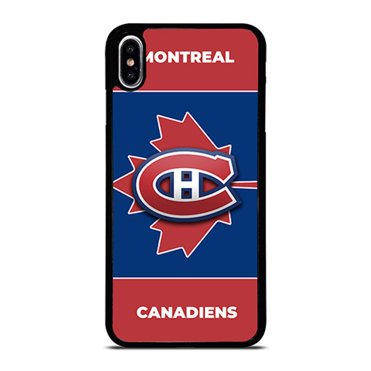 MONTREAL CANADIENS LEAF SYMBOL iPhone XS Max Case Cover