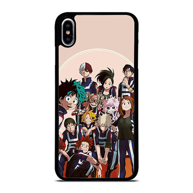 MY HERO ACADEMIA ANIME CHARACTER iPhone XS Max Case Cover