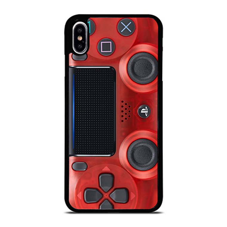 PS4 CONTROLLER PLAY STATION RED iPhone XS Max Case Cover