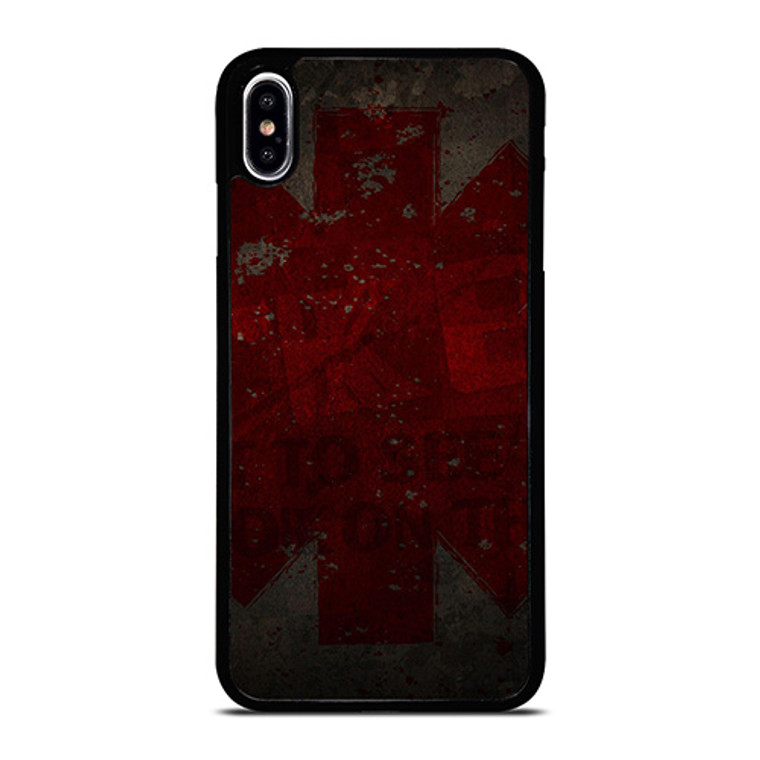 RED HOT CHILI PEPPERS LOGO iPhone XS Max Case Cover