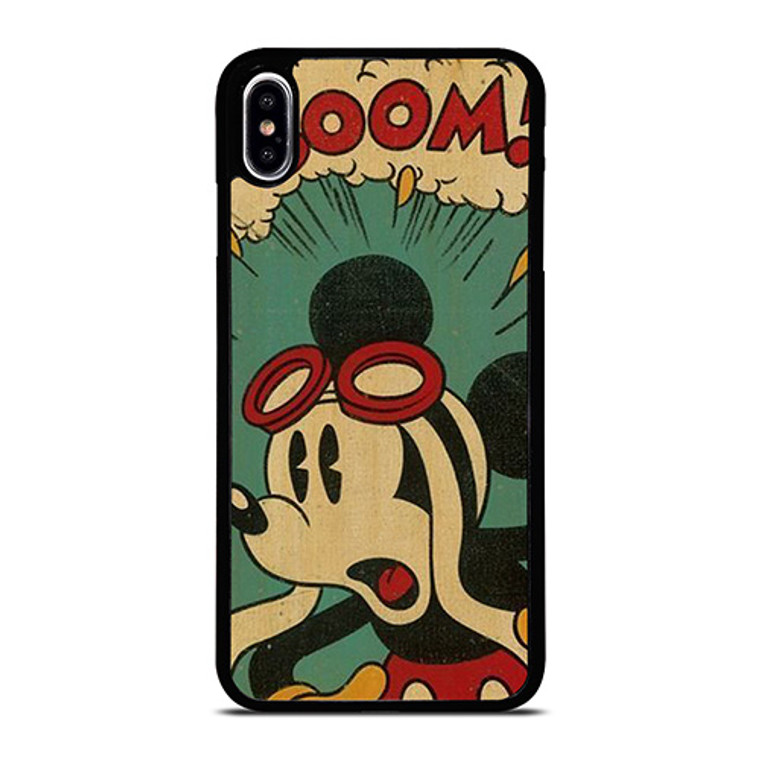 RETRO MICKEY MOUSE DISNEY BOOM iPhone XS Max Case Cover