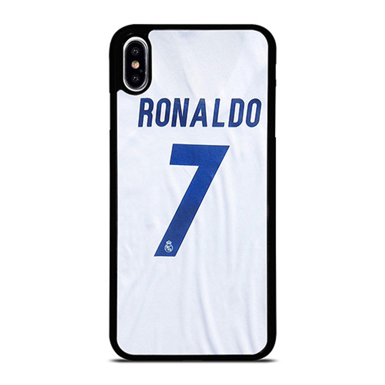 RONALDO CR7 JERSEY REAL MADRID iPhone XS Max Case Cover