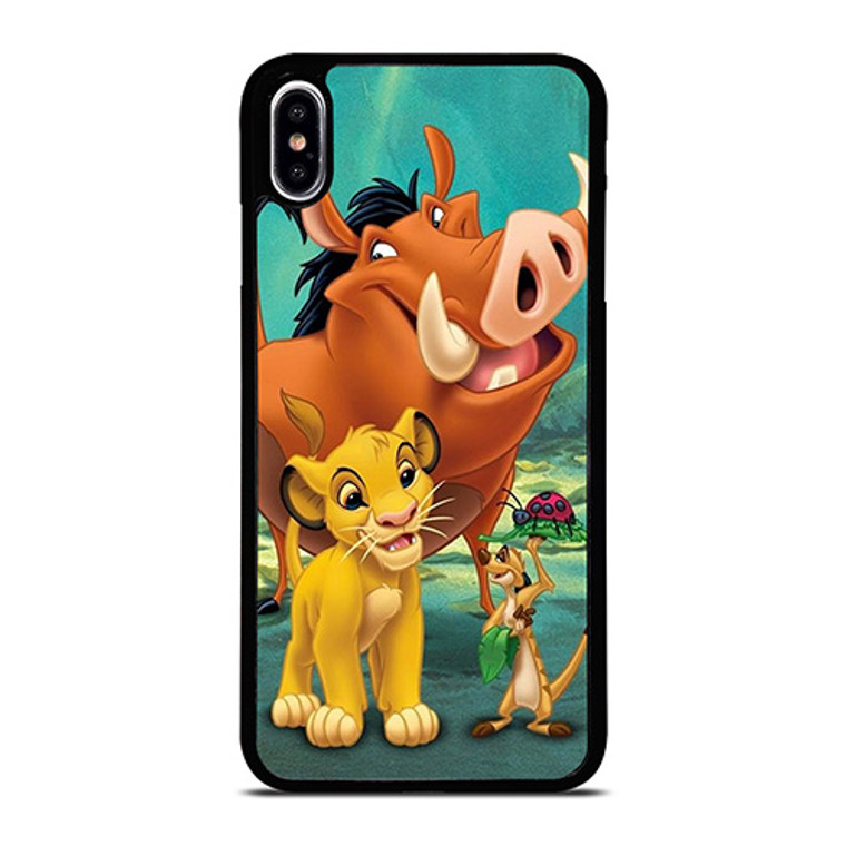 SIMBA LION KING CARTOON DISNEY iPhone XS Max Case Cover