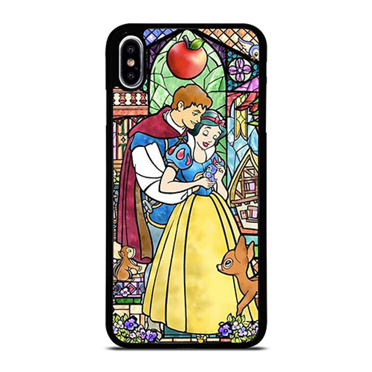 SNOW WHITE ART GLASSES Disney iPhone XS Max Case Cover