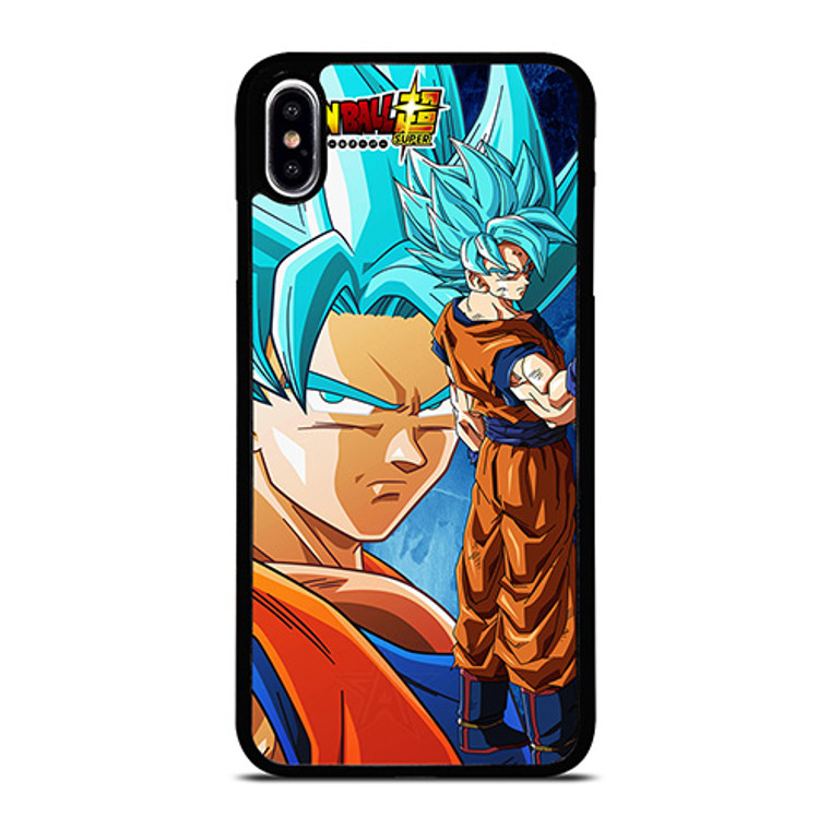 SON GOKU SAIYAN BLUE DRAGON BALL SUPER iPhone XS Max Case Cover