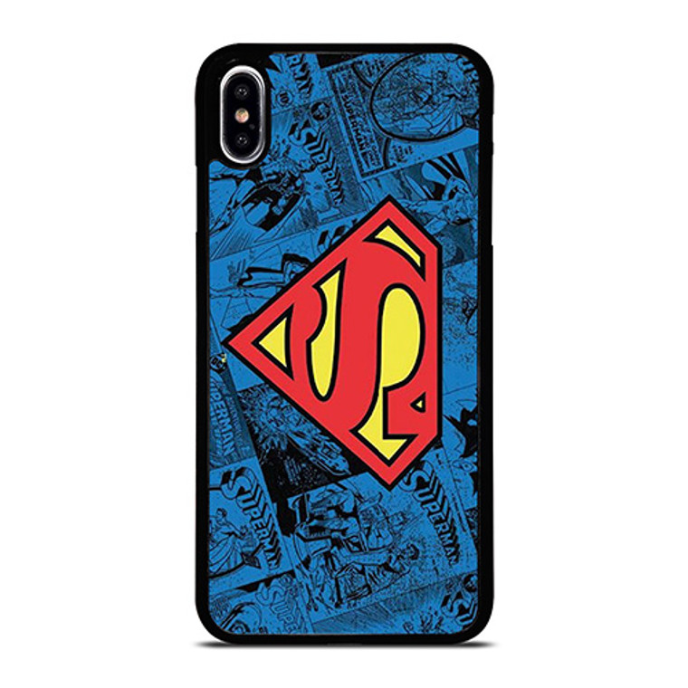 SUPERMAN DC COMIC LOGO iPhone XS Max Case Cover