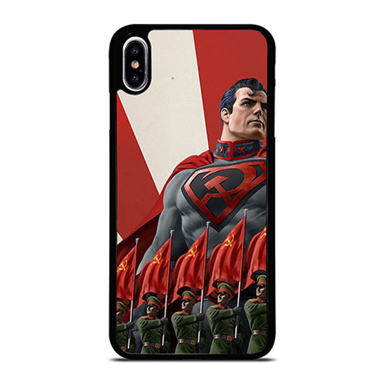 SUPERMAN RED SON DC COMICS iPhone XS Max Case Cover